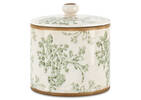 Chelsea Canister Large Ivory/Green