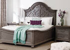 Churchill Bed -Pewter, KING