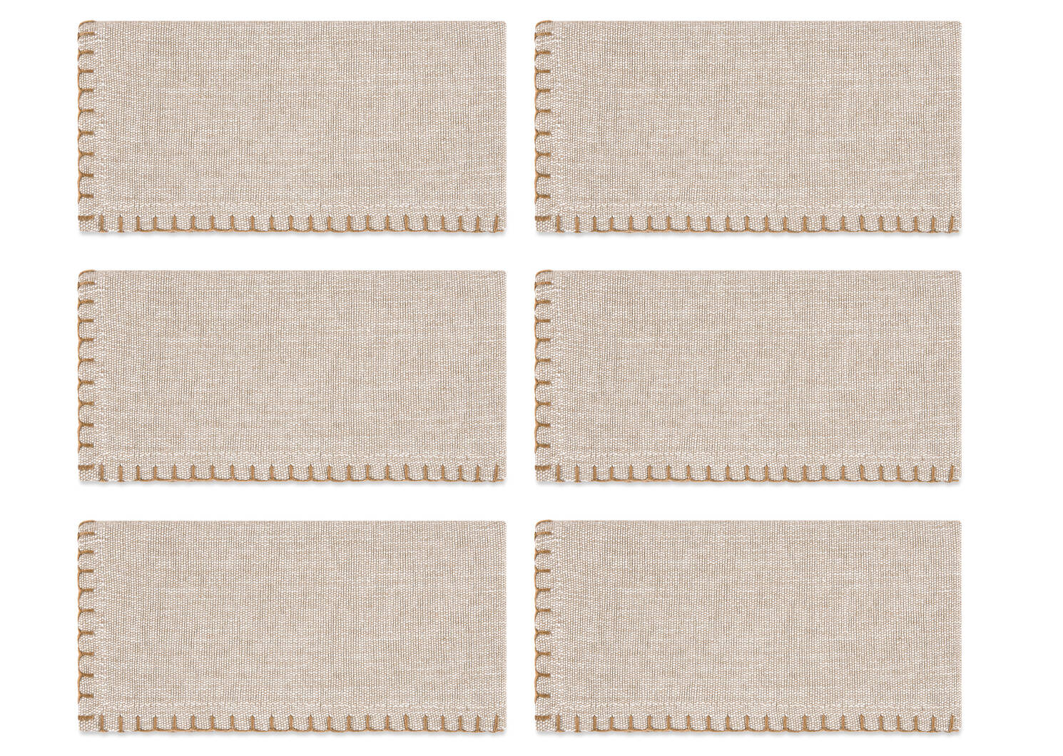 Aria Napkins Set of 6 Mushroom