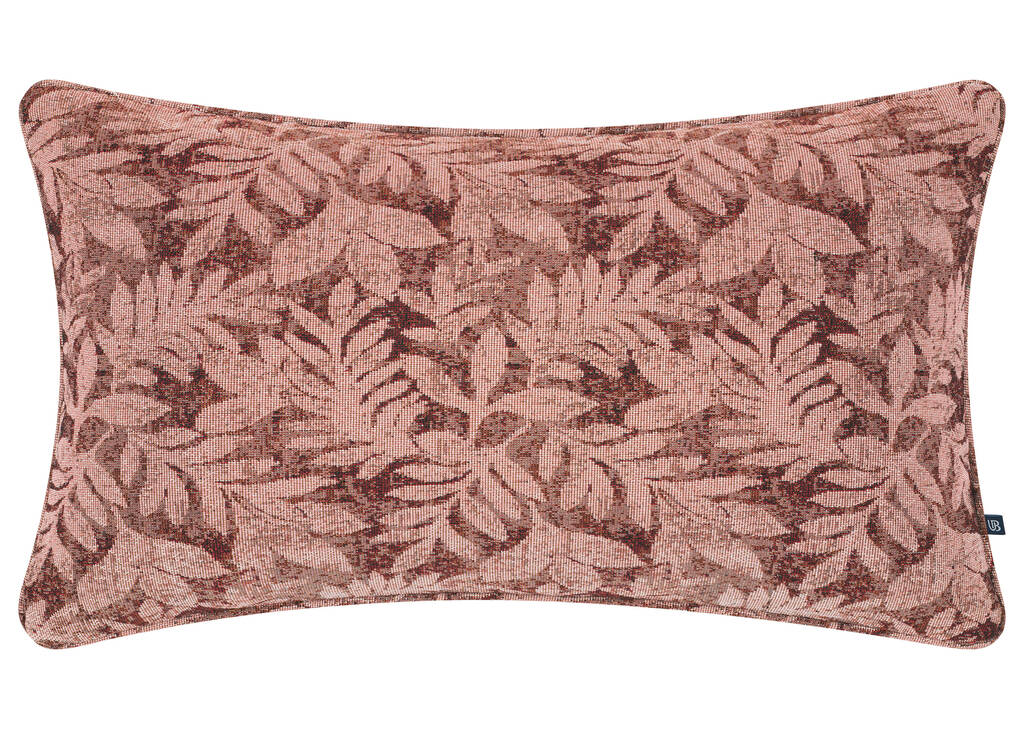 Amy Tapestry Pillow 14x24 Bordeaux