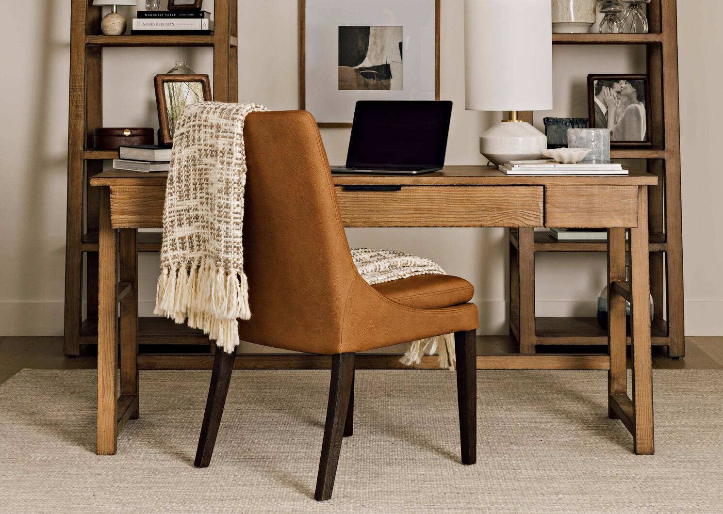 Jet&eacute; Mazie ivoire/brun clair/tamarin