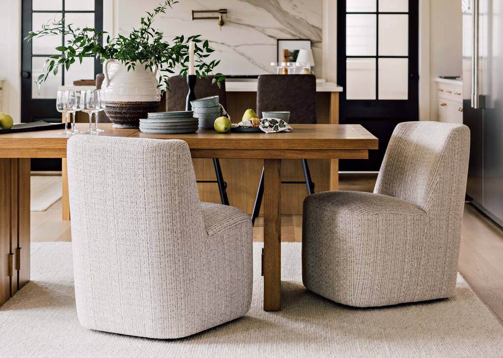 Willem Ext Dining Table -Ellis Wheat