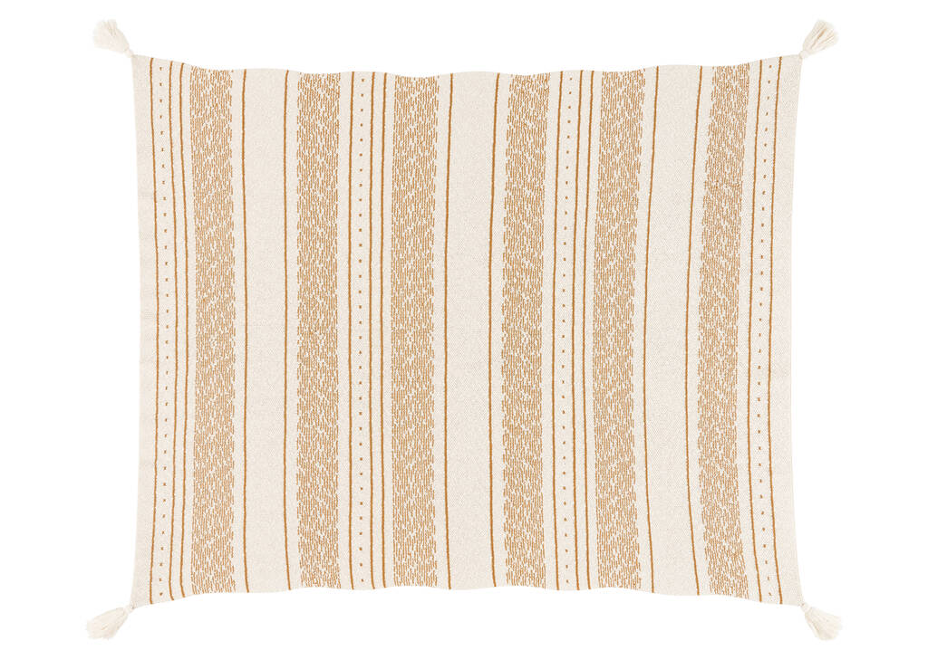 Lea Throw Ivory/Amber