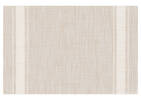 Napperon rayé French Stripe nat./ivoire