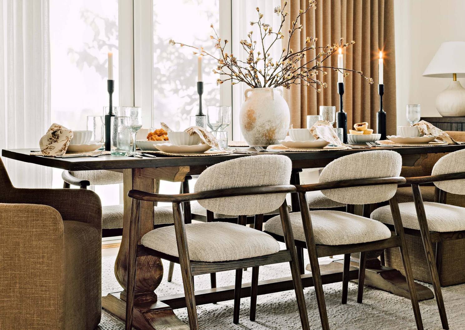 Bougeoir Claret bronze vieilli