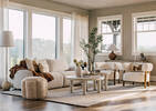 Fauteuil Matrice -Oslo ivoire