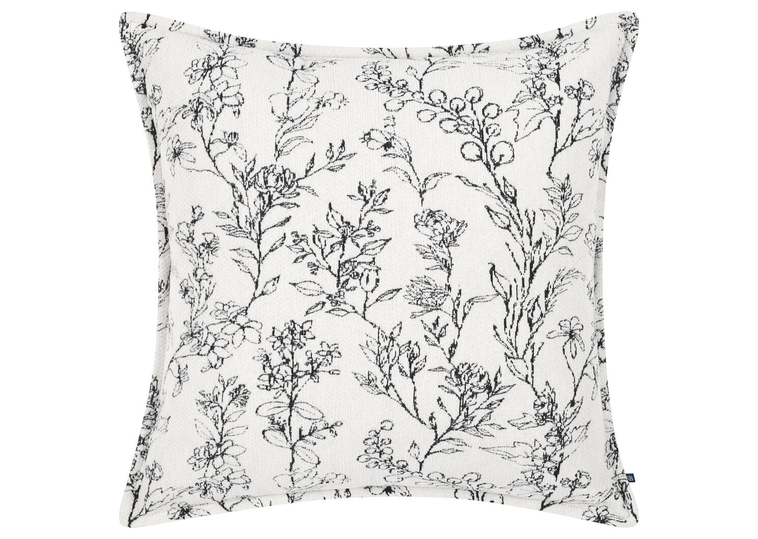 Taisie Botanical Pillow 20x20 Iv/Black