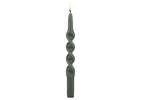 Twist Taper Candle Set Sage