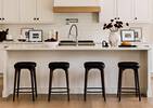 Tabouret Broyden -Maliya noir