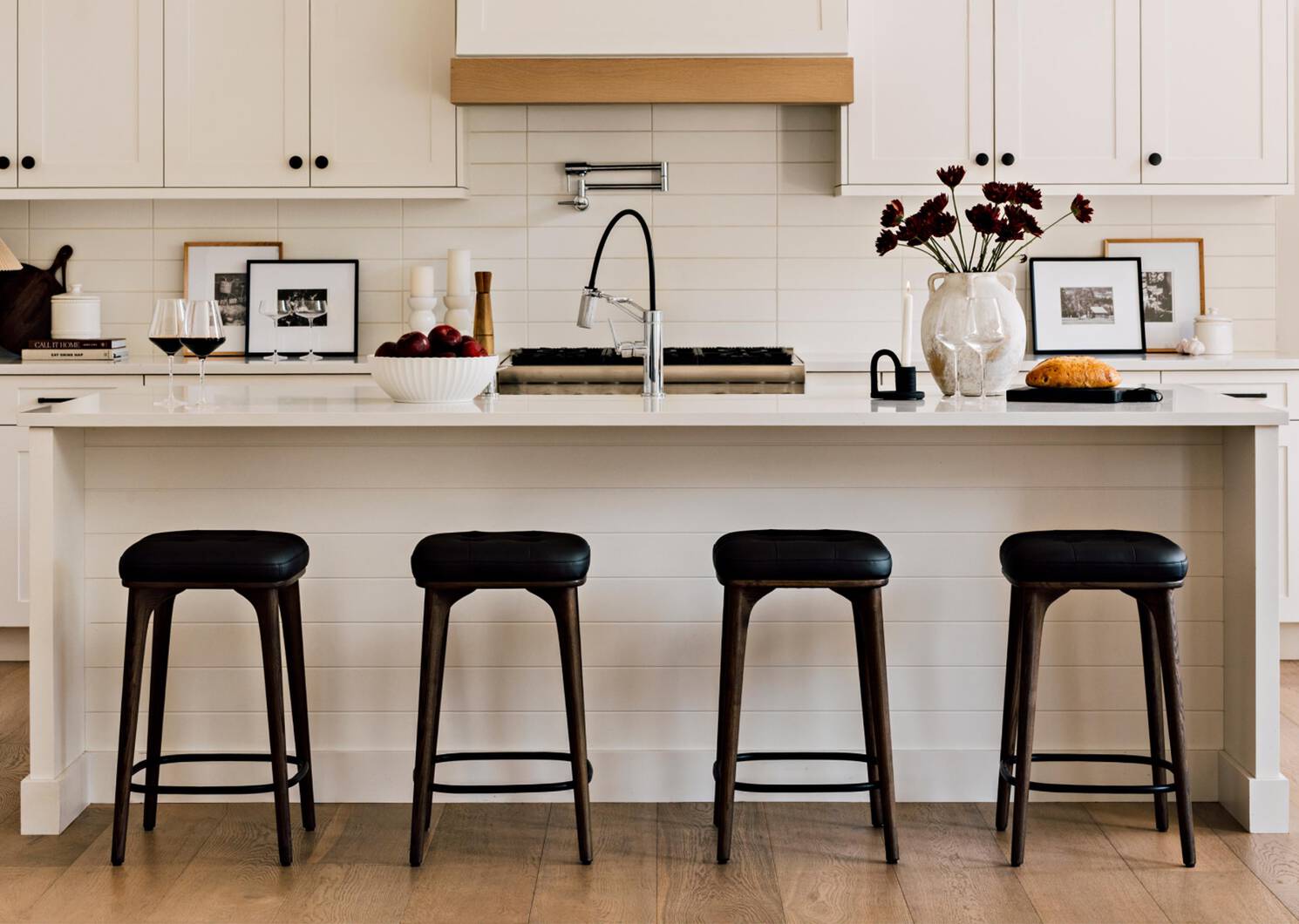 Tabouret Broyden -Maliya noir