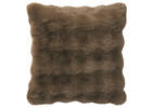 Coussin en f. fourrure Zoey 20x20 champ.