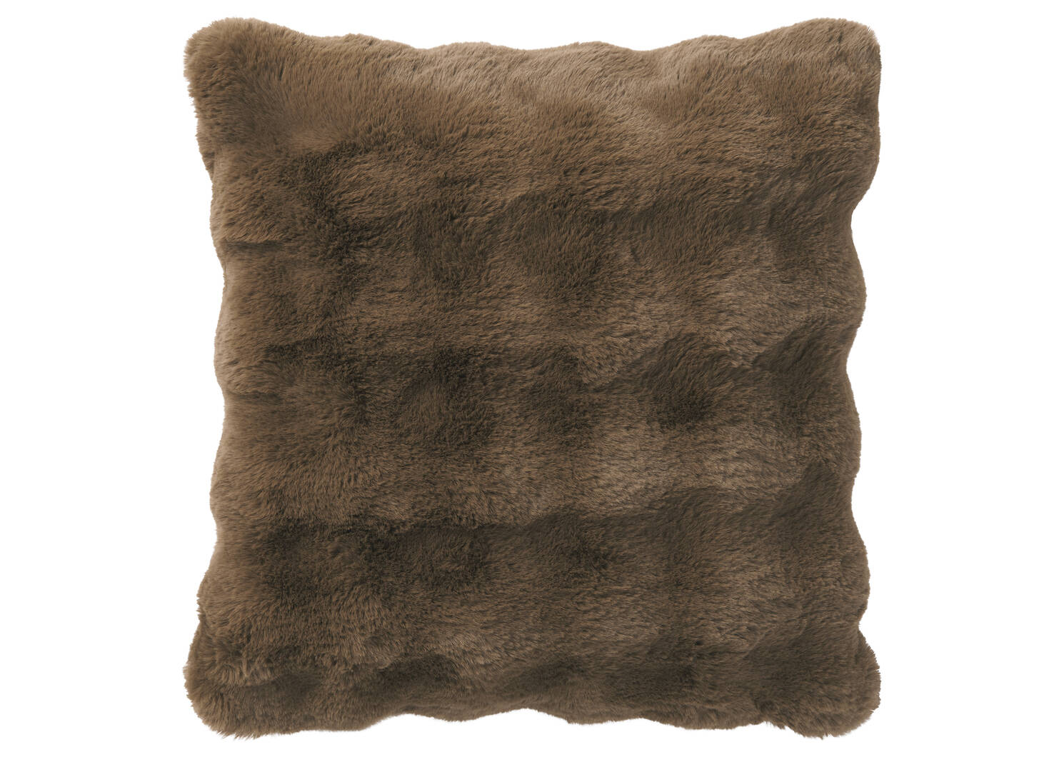 Coussin en f. fourrure Zoey 20x20 champ.