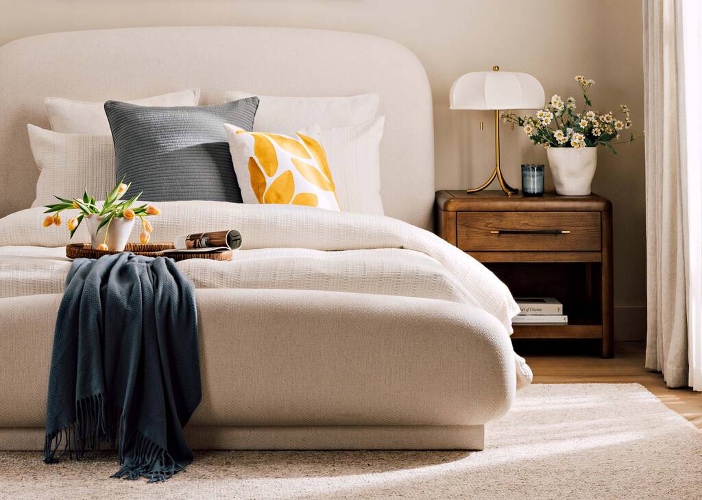 Bougie en pot Florence bleue