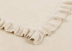 Claridge Cotton Ruffle Throw Natural
