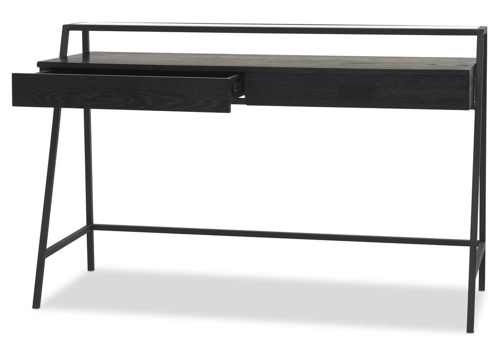 Axl Desk -Black Oak