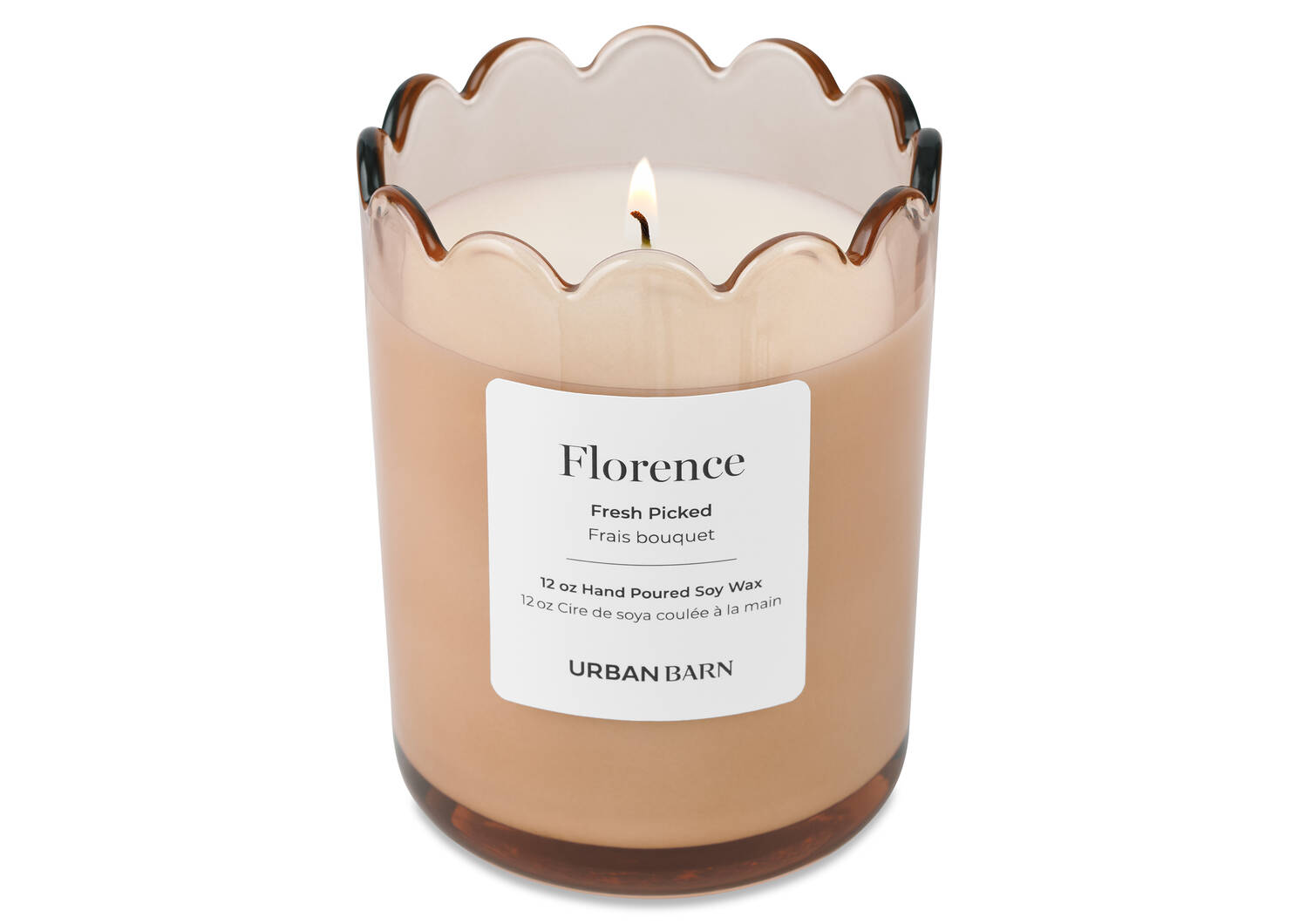 Florence Candle Pink