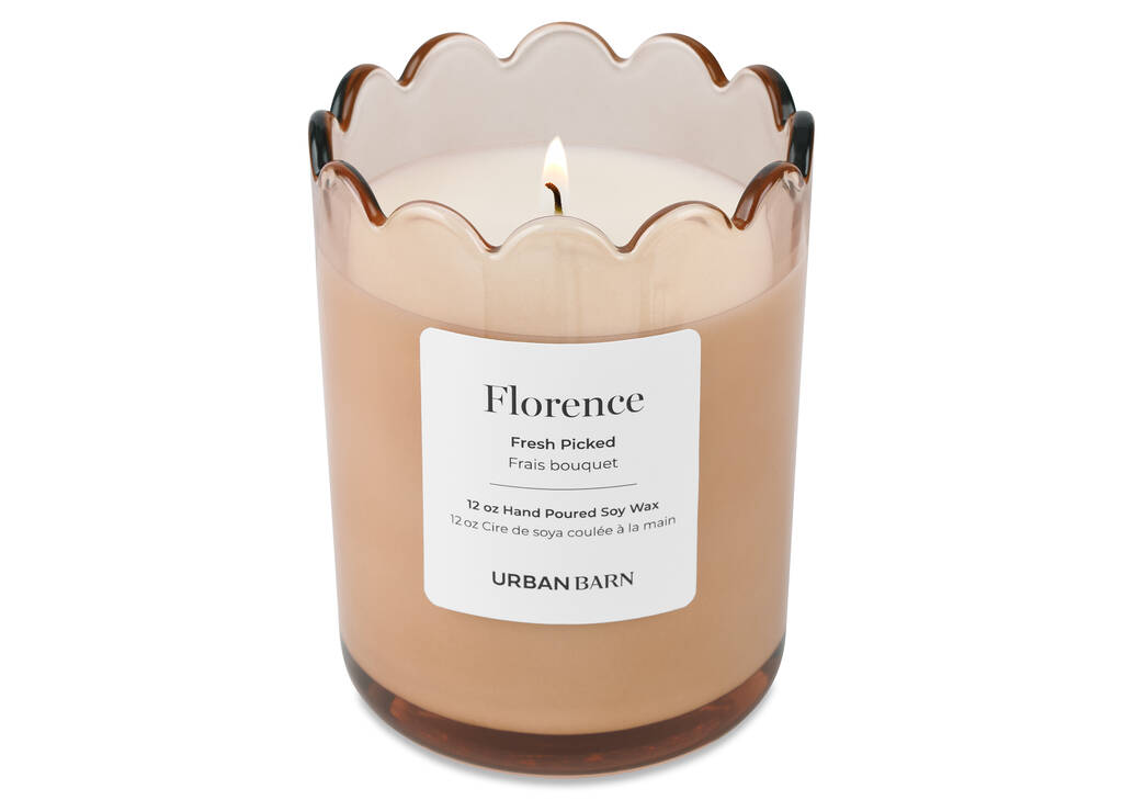 Florence Candle Pink