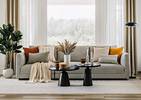 Mila Right-Arm Chair Module -Sela Grey