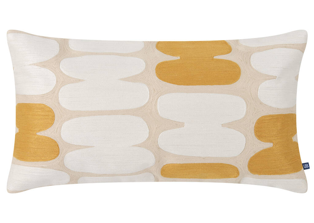 Sante Toss 12x22 Ivory/Goldfield