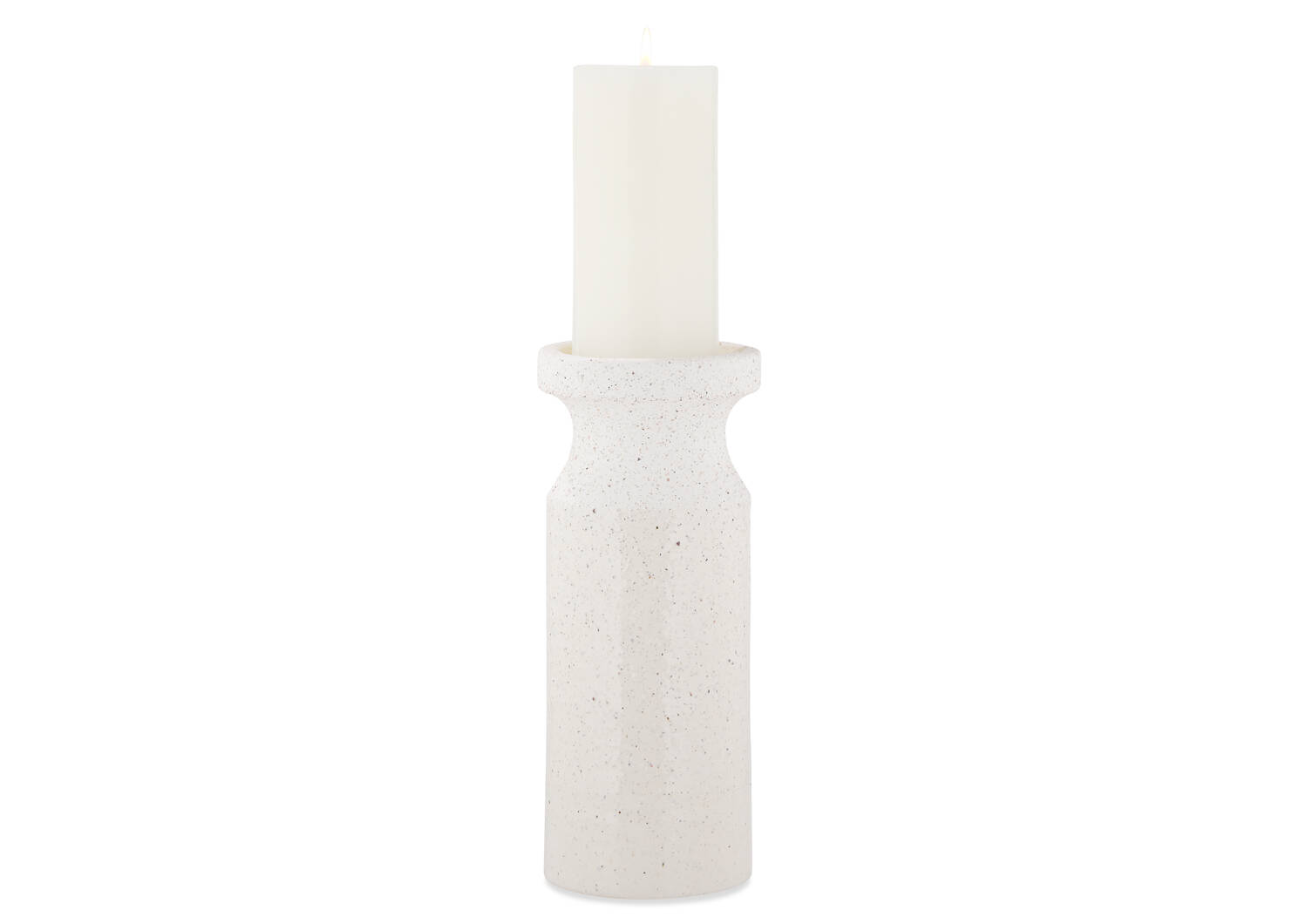 Primrose Candle Holder Large White