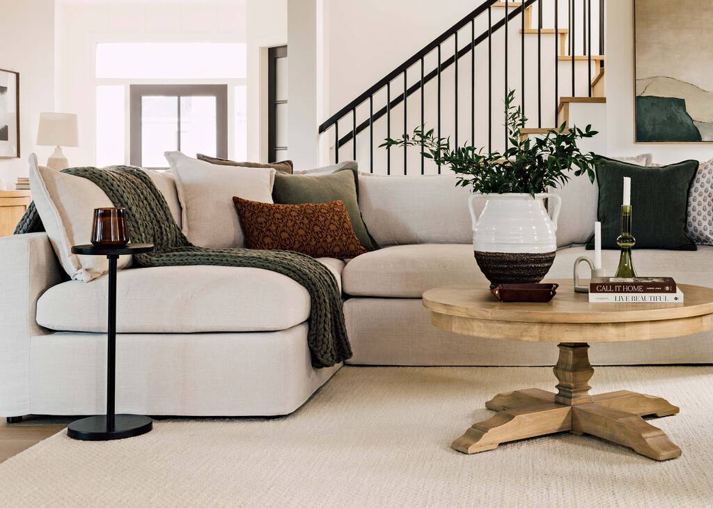 Kavya Cotton Pillow 14x24 Rust