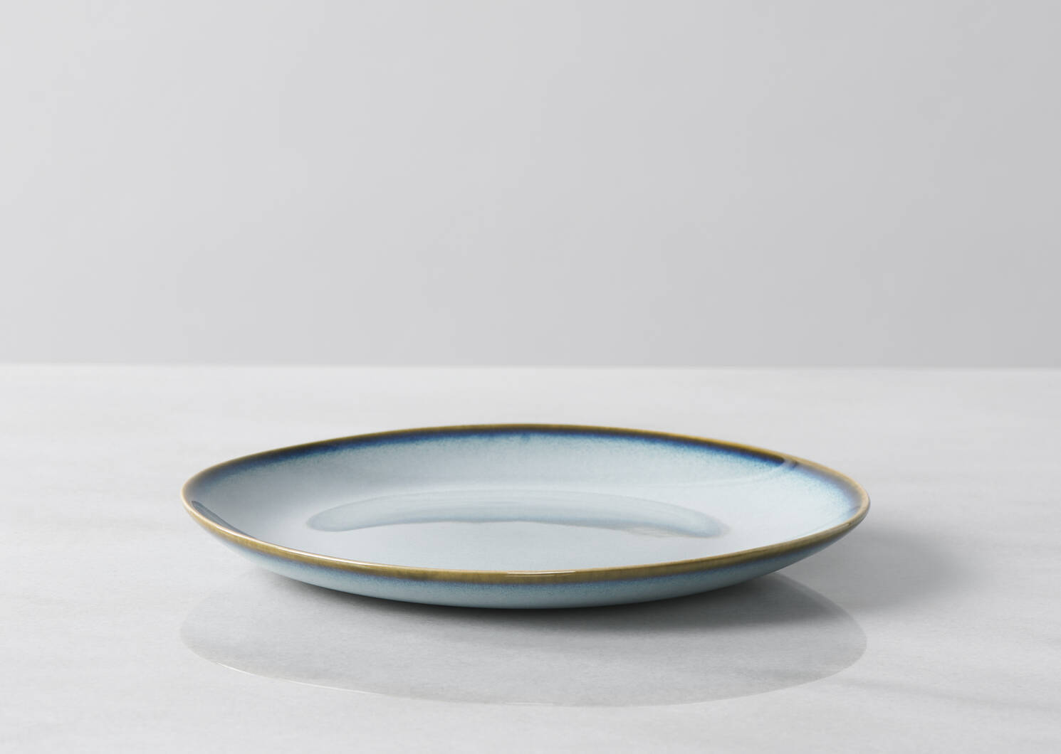 Burritts 16 piece Dish Set Lt. Blue