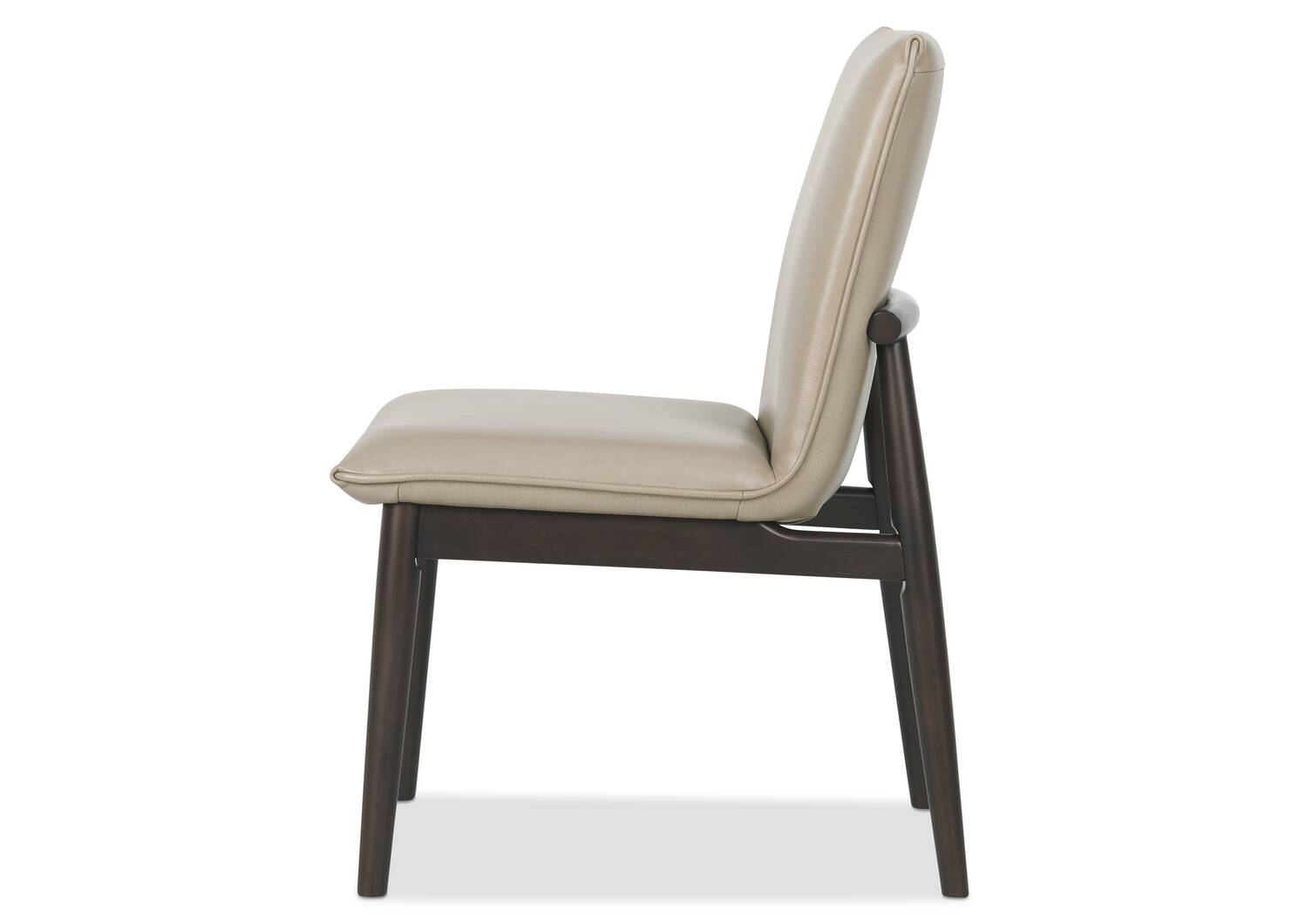Esmae Leather Dining Chair -Reede Stone