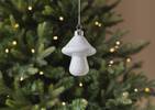 Adams Mushroom Ornament White