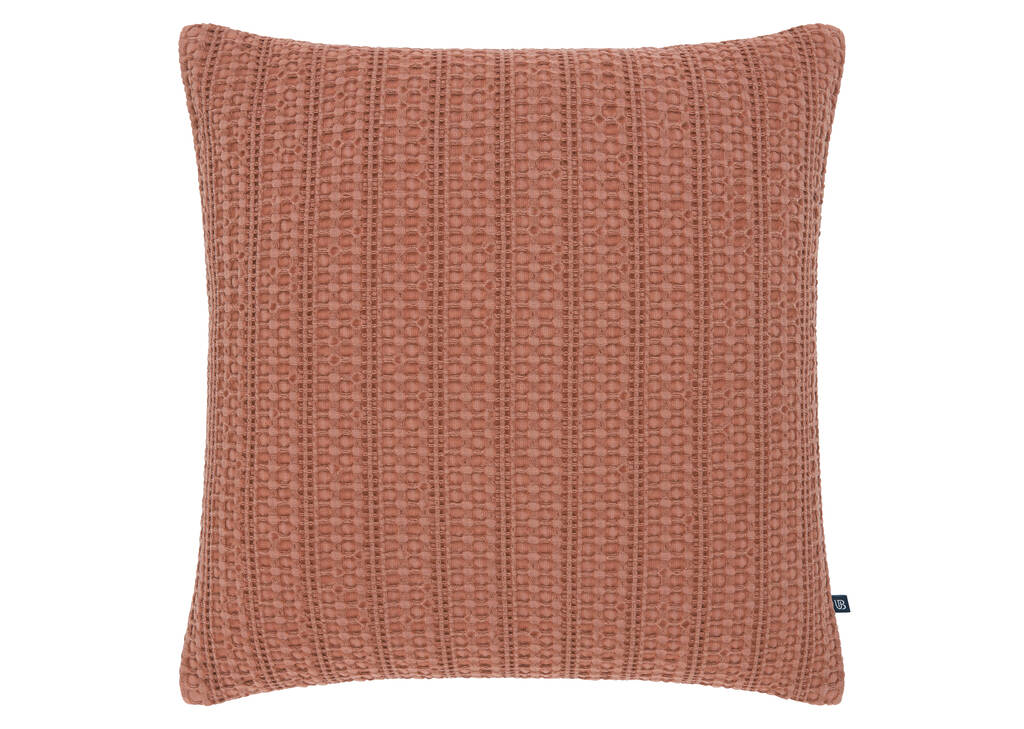 Coussin Moraga 20x20 terracotta