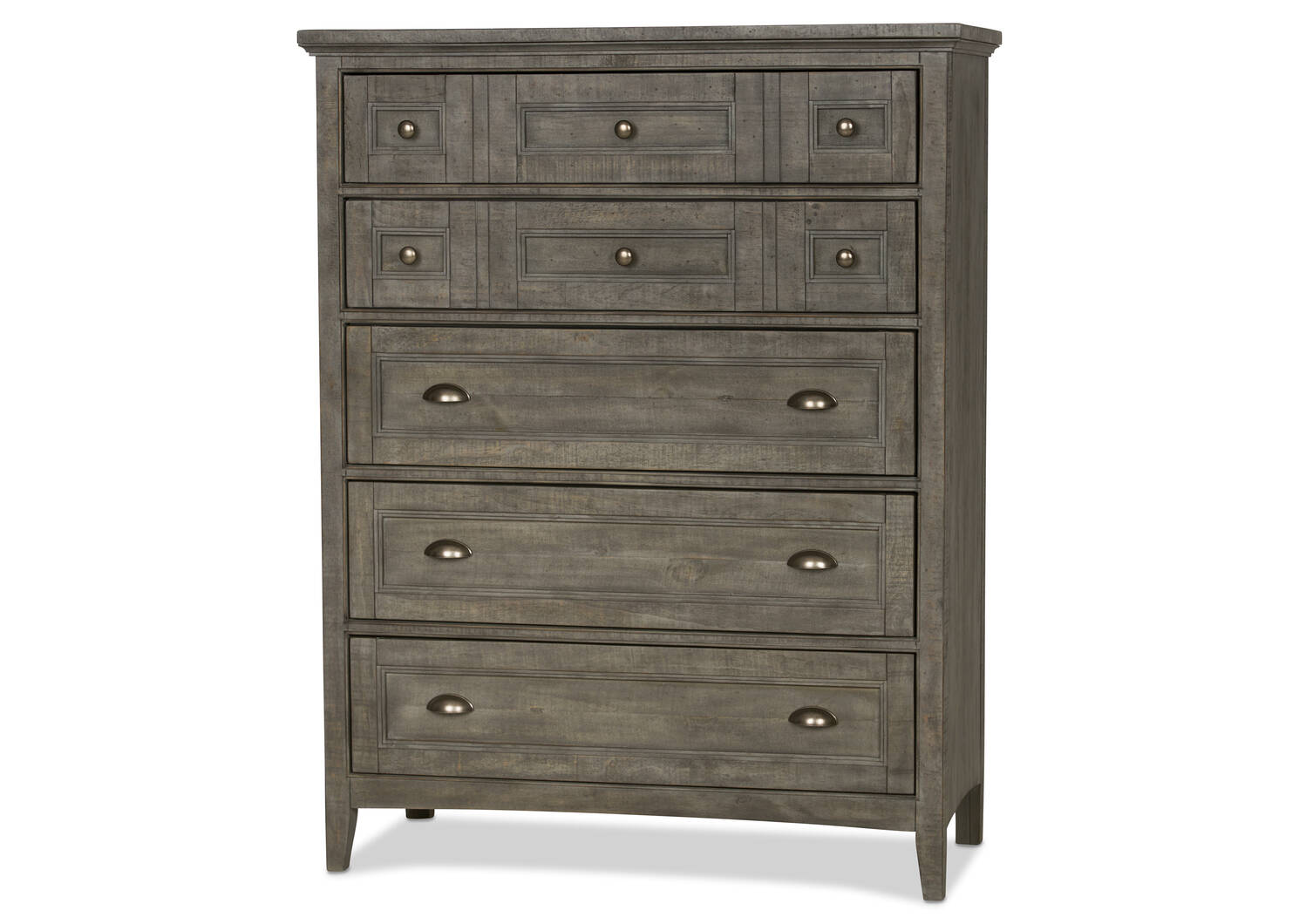 Parker 5 Drawer Chest -Heron Grey