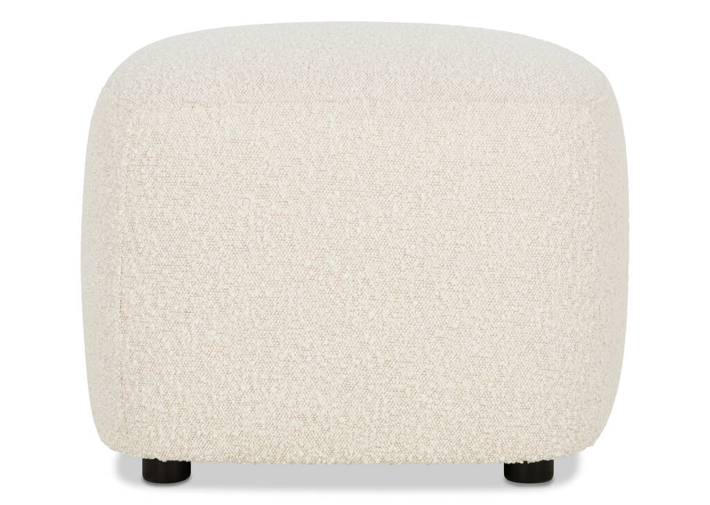 Kodie Ottoman -Amalie Ivory