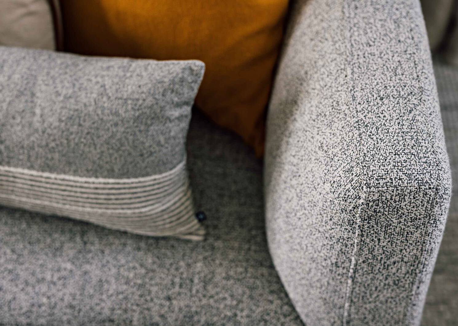 Mila Right-Arm Chair Module -Sela Grey