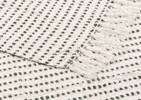 Whitby Throw Ivory/Green