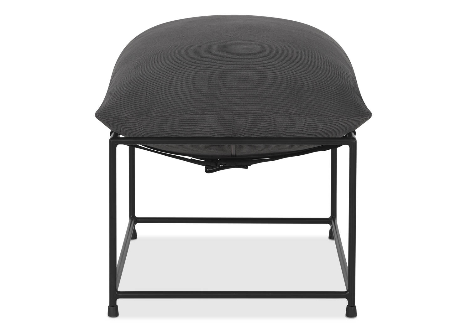 Mondo Ottoman -Sorrento Graphite