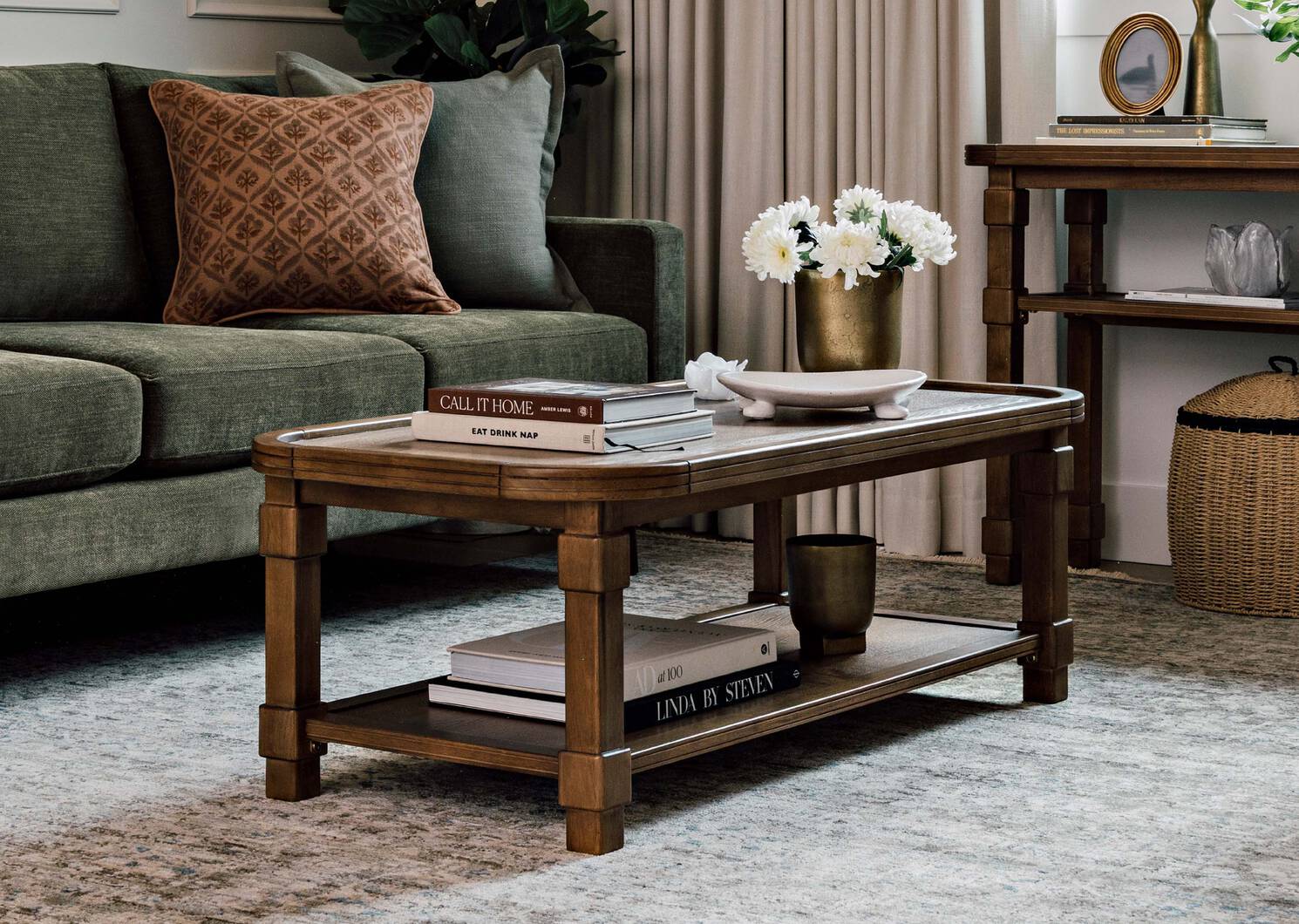 Petit cache-pot Maila laiton antique