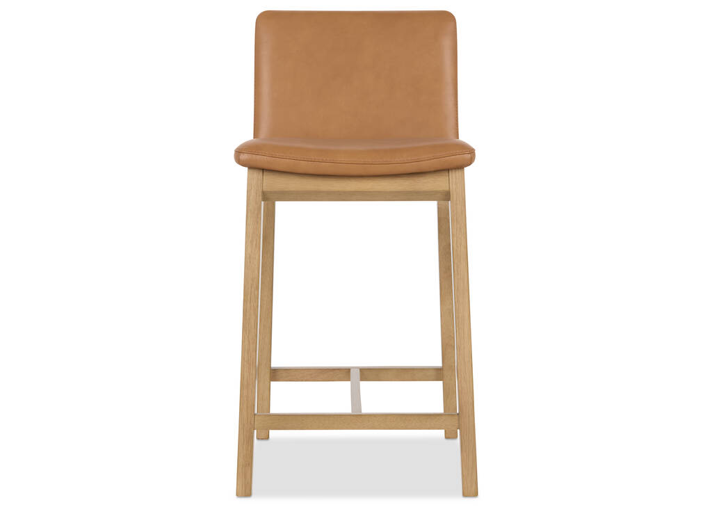 Tabouret en cuir Ciera -Olson chameau