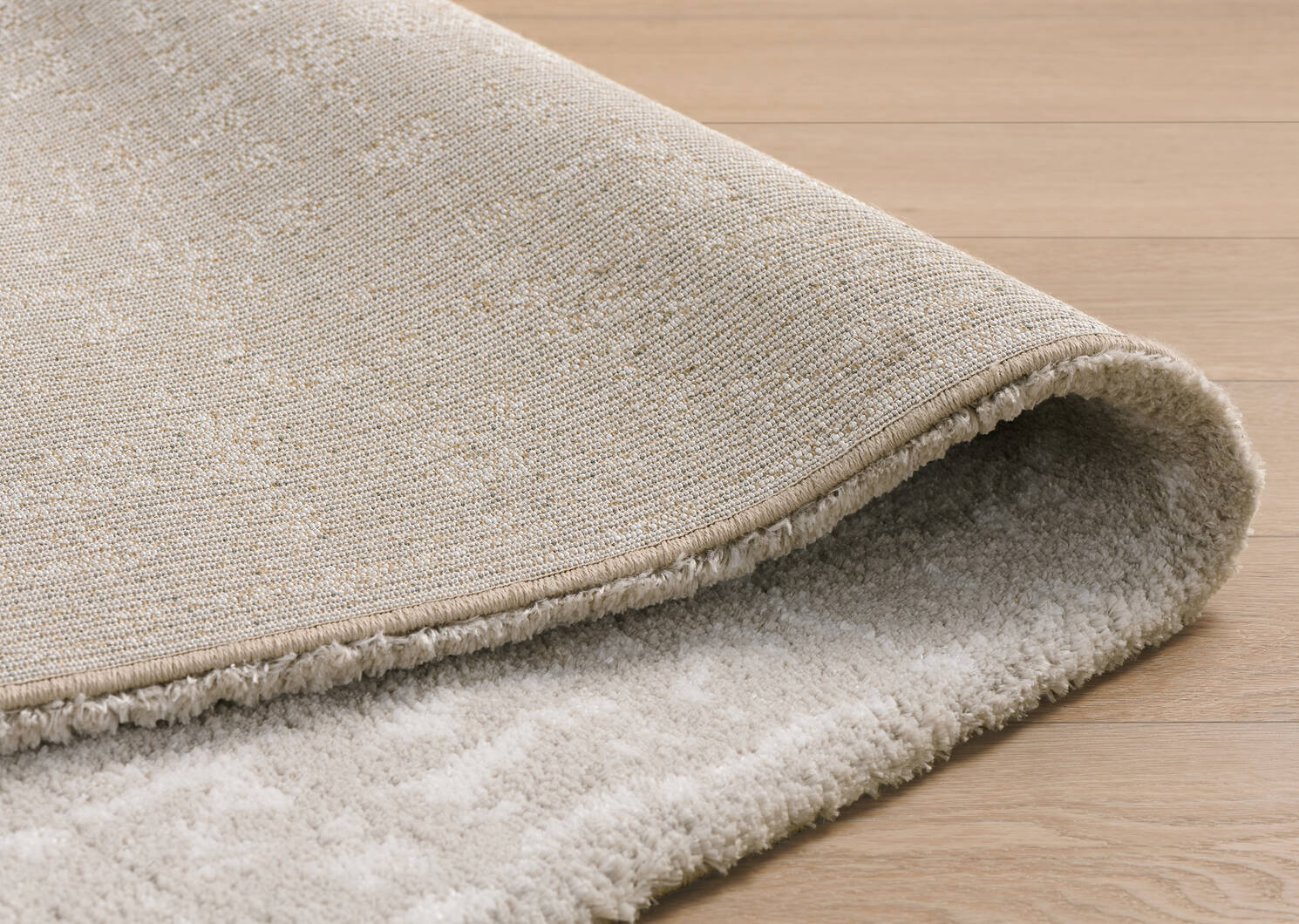Tapis Gretel 94x133 taupe/ivoire