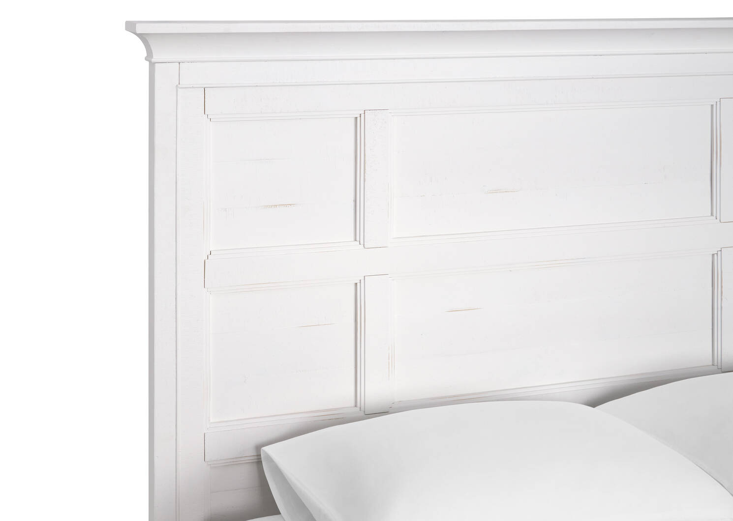 Parker Storage Bed -Heron White, QUEEN