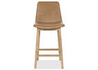 Tabouret cuir Ortega -Lakeshore marr cl