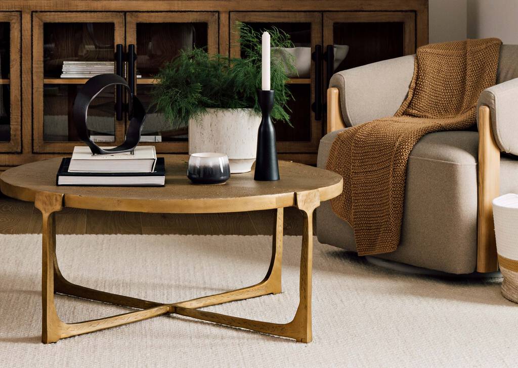 Gaia Candle Grey/Ivory