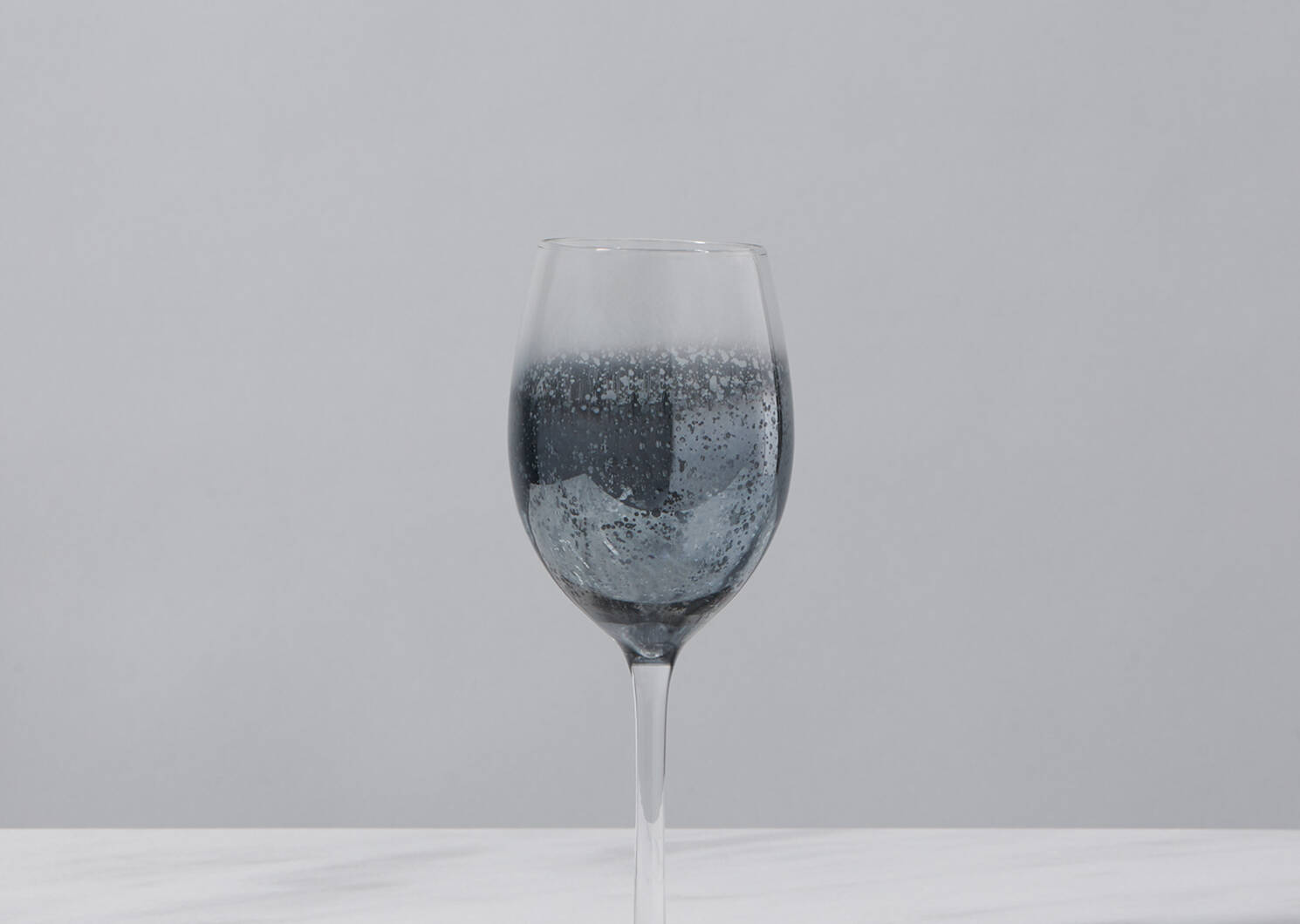 Shimmer Glassware - Silver Grey