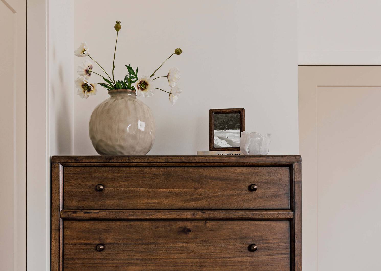 Tige de coquelicot Amity ivoire