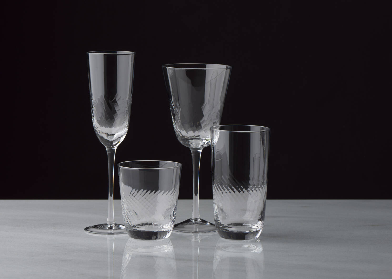 Verre long Bella transparent