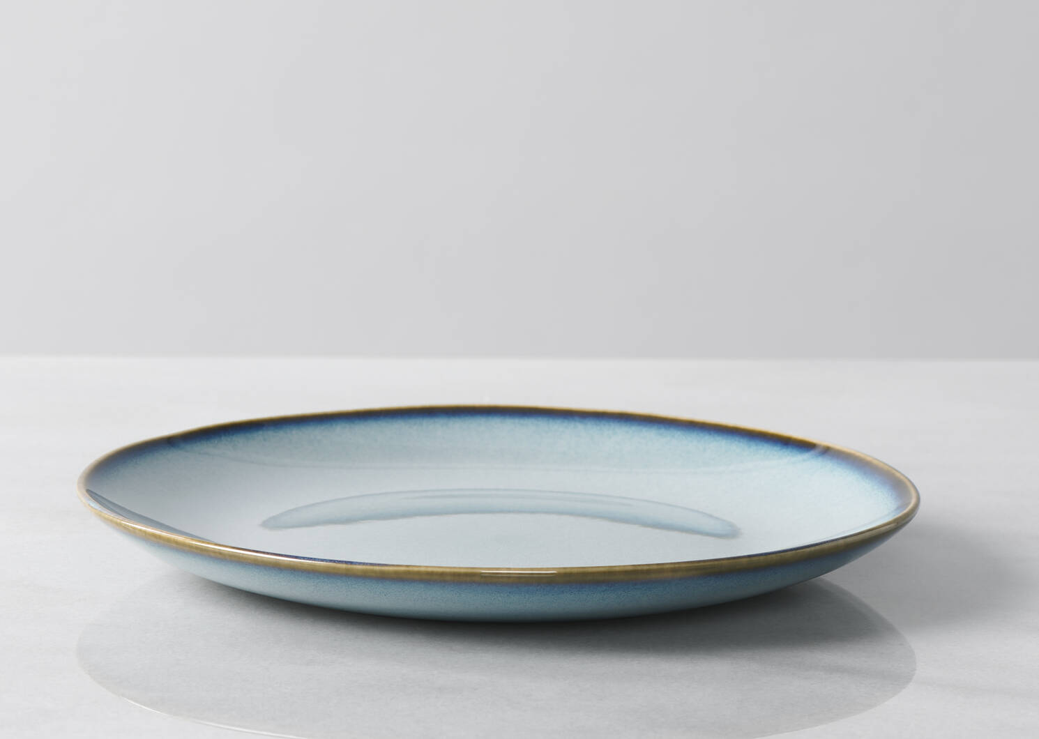 Burritts 16 piece Dish Set Lt. Blue