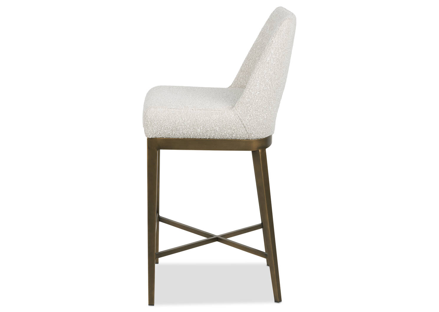 Tabouret Alba -York platine