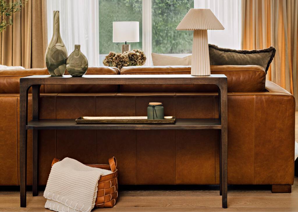 Table console Dundas -Hughes ambré
