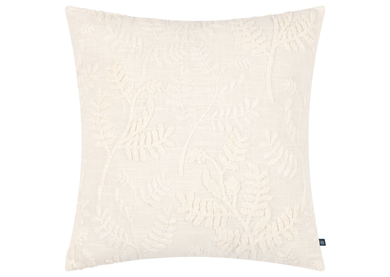 Gemma Cotton Pillow 20x20 Ivory