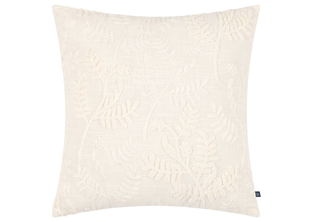 Gemma Cotton Pillow 20x20 Ivory