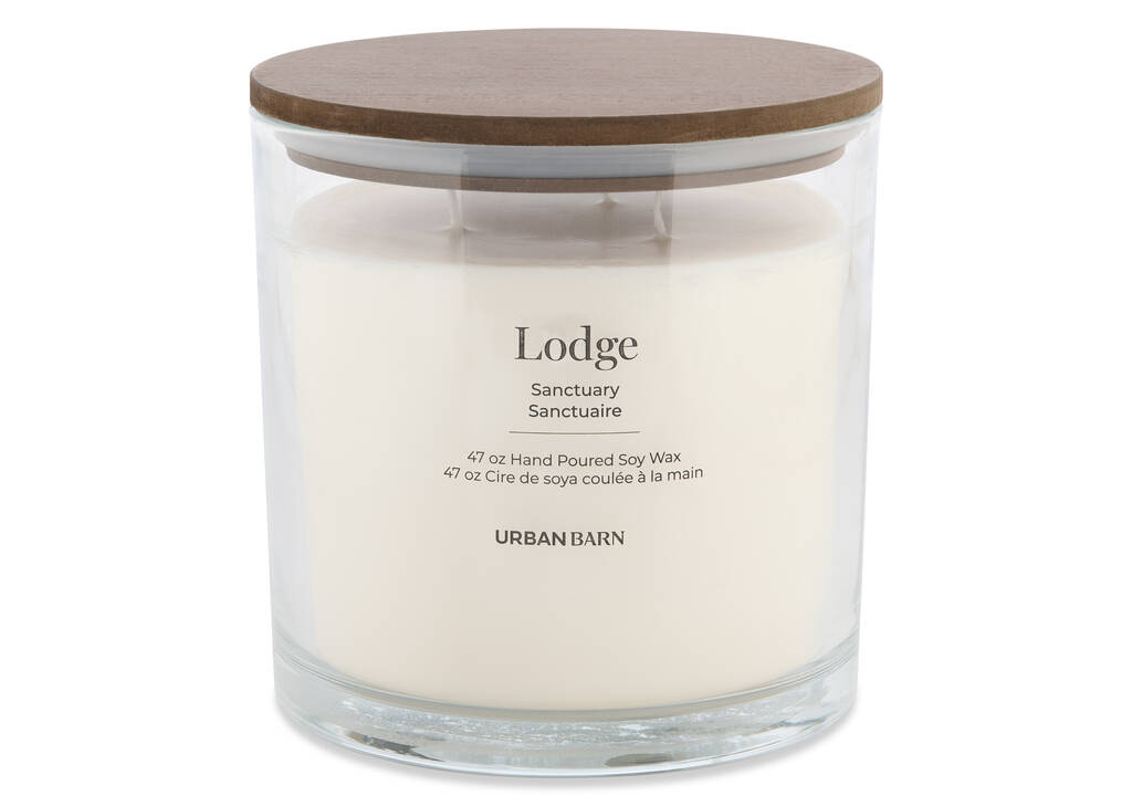Bougie en pot Lodge sanctuaire