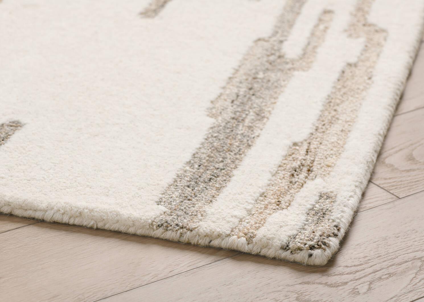 Willis Wool Rug 60x96 Ivory/Sand/Grey